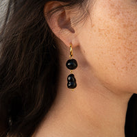 ECO-COLLAB: BLACK SEA EARRINGS II