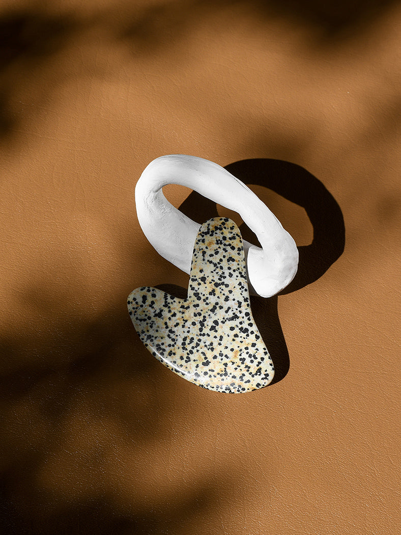 DALMATIAN STONE GUA SHA