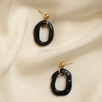 ECO-COLLAB: BLACK SEA EARRINGS