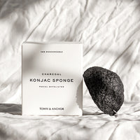 CHARCOAL KONJAC SPONGE